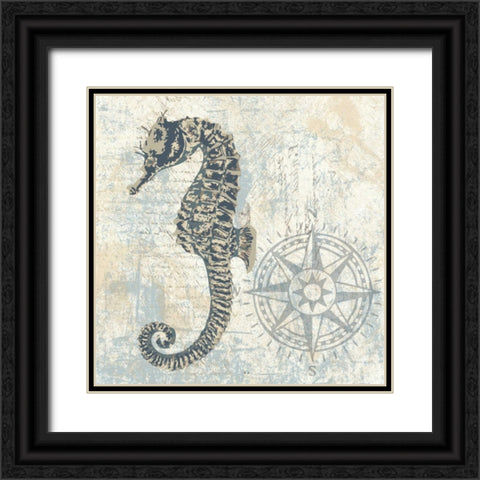SEA FRIENDS I Black Ornate Wood Framed Art Print with Double Matting by Ballantyne, Piper