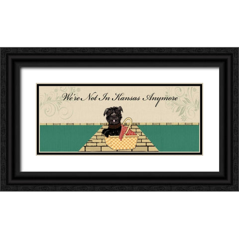 TOTOS BASKET Black Ornate Wood Framed Art Print with Double Matting by Ballantyne, Piper