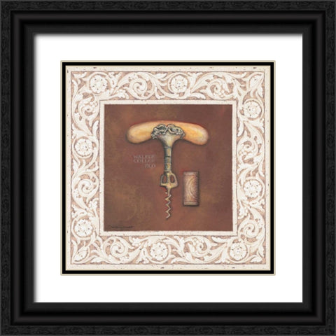 Walker Collar 1900 Black Ornate Wood Framed Art Print with Double Matting by Marrott, Stephanie