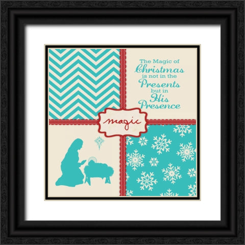 His Presence Black Ornate Wood Framed Art Print with Double Matting by Marrott, Stephanie