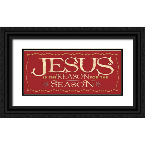 The Reason Black Ornate Wood Framed Art Print with Double Matting by Marrott, Stephanie