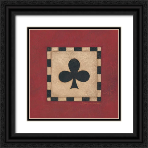 Club Black Ornate Wood Framed Art Print with Double Matting by Marrott, Stephanie