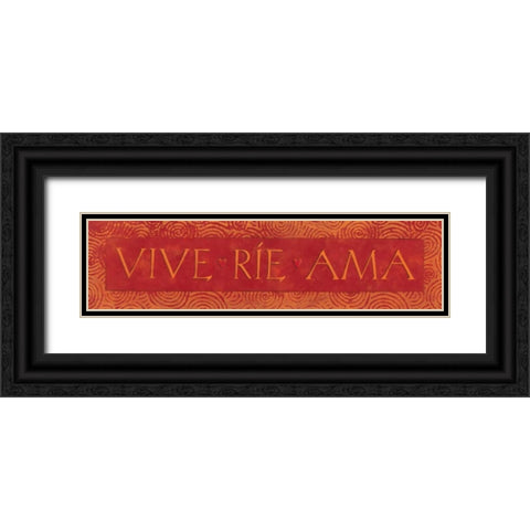 Vive Rie Ama Black Ornate Wood Framed Art Print with Double Matting by Marrott, Stephanie