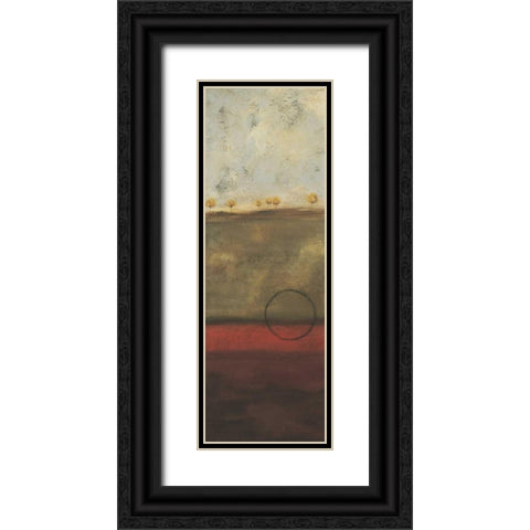 Abstract Landscape I Black Ornate Wood Framed Art Print with Double Matting by Marrott, Stephanie