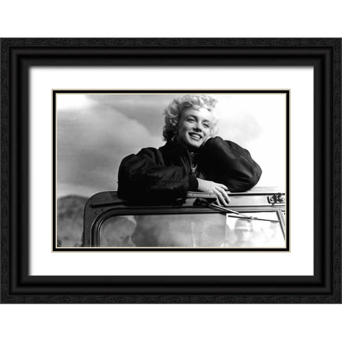 My Favorite Black Ornate Wood Framed Art Print with Double Matting by Eversen