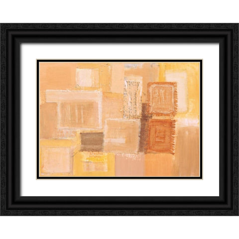 Harmony II Black Ornate Wood Framed Art Print with Double Matting by Gehring, Irmtraud