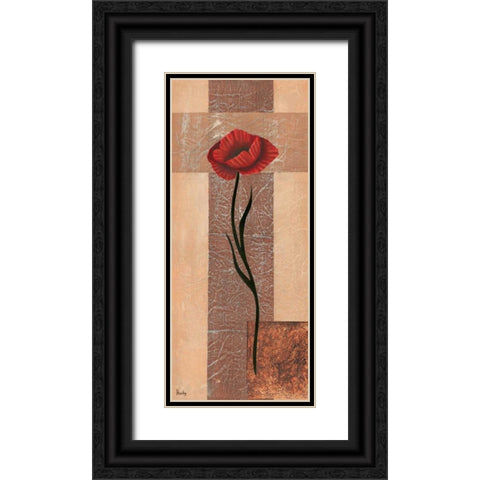 Creation I Black Ornate Wood Framed Art Print with Double Matting by Hedy