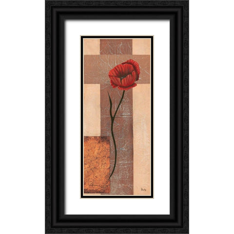 Creation III Black Ornate Wood Framed Art Print with Double Matting by Hedy