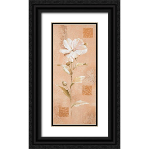 Dream in cream I Black Ornate Wood Framed Art Print with Double Matting by Butler, Peter
