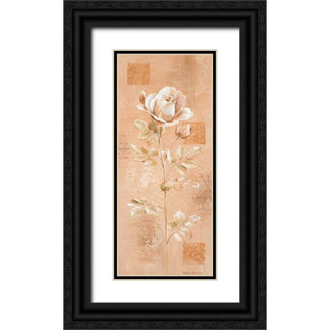 Dream in cream II Black Ornate Wood Framed Art Print with Double Matting by Butler, Peter