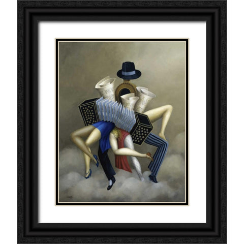 Si Soy Asi Black Ornate Wood Framed Art Print with Double Matting by Liberti, Juan Carlos