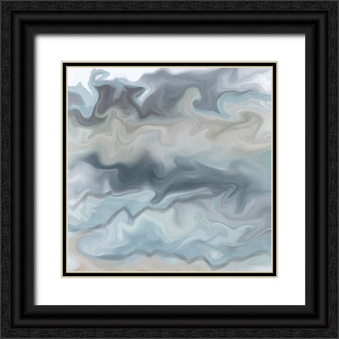 Every Drop Creates a Ripple 2 Black Ornate Wood Framed Art Print with Double Matting by Bawden, Angela