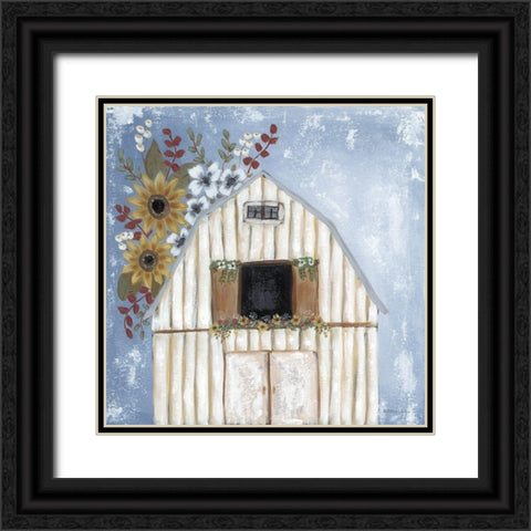 Rustic Memories Black Ornate Wood Framed Art Print with Double Matting by Justice, Ashley
