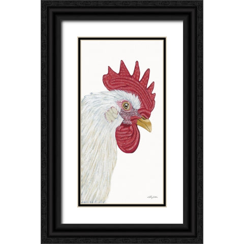 Mr. Doodle Black Ornate Wood Framed Art Print with Double Matting by Justice, Ashley