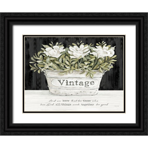 Those Who Love God Black Ornate Wood Framed Art Print with Double Matting by Jacobs, Cindy