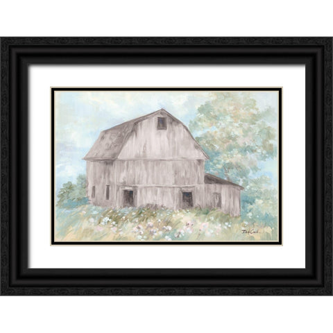 Beautiful Day on the Farm Black Ornate Wood Framed Art Print with Double Matting by Coules, Debi