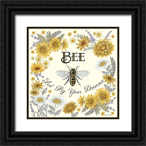 Led By Your Dreams Black Ornate Wood Framed Art Print with Double Matting by Strain, Deb