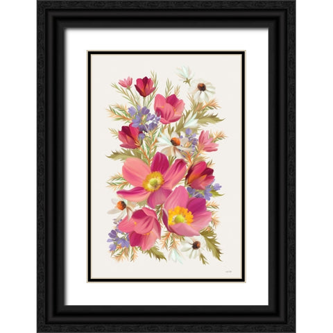 Spring Has Sprung Black Ornate Wood Framed Art Print with Double Matting by House Fenway
