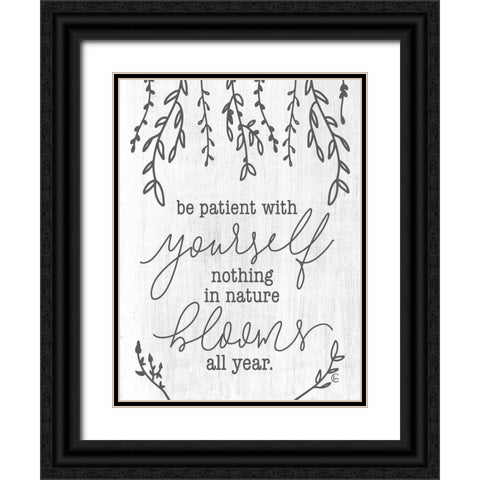 Blooms All Year   Black Ornate Wood Framed Art Print with Double Matting by Fearfully Made Creations