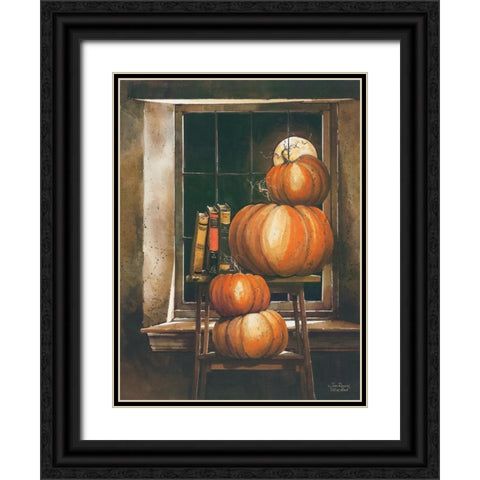 Stacked Black Ornate Wood Framed Art Print with Double Matting by Rossini, John