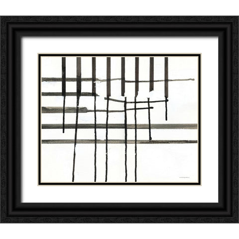 Waffle Brain    Black Ornate Wood Framed Art Print with Double Matting by Kamdon Kreations