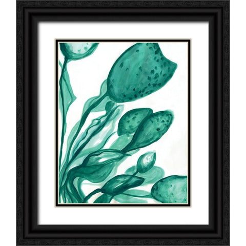 Just a Little More Water Black Ornate Wood Framed Art Print with Double Matting by Kamdon Kreations