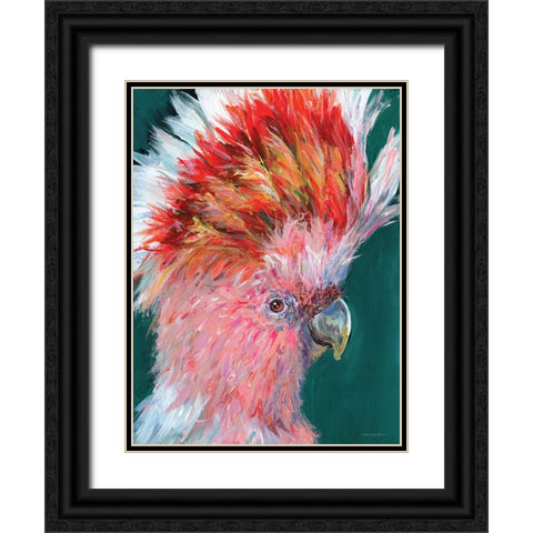 FAB-U-LOUS Black Ornate Wood Framed Art Print with Double Matting by Kamdon Kreations