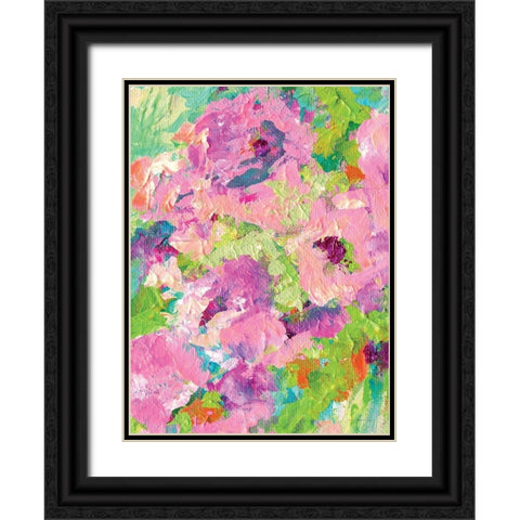 Happy, Happy, Happy Black Ornate Wood Framed Art Print with Double Matting by Kamdon Kreations