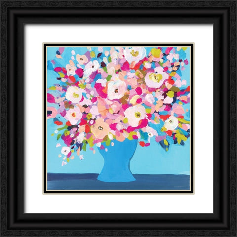 Gloom Changes to Bloom Black Ornate Wood Framed Art Print with Double Matting by Kamdon Kreations