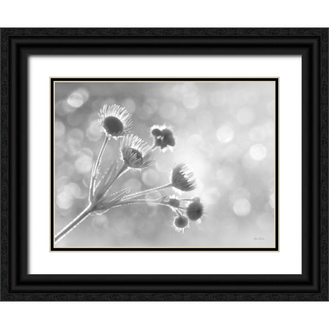 Wild Flowers I Black Ornate Wood Framed Art Print with Double Matting by Deiter, Lori