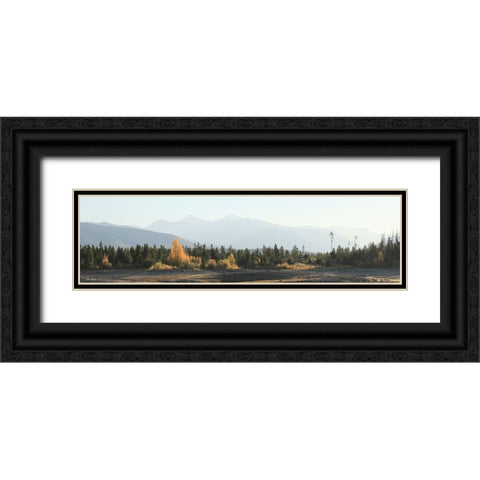 Dillon Dam Sunrise Black Ornate Wood Framed Art Print with Double Matting by Deiter, Lori
