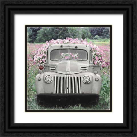 Flowers for Everyone Black Ornate Wood Framed Art Print with Double Matting by Deiter, Lori