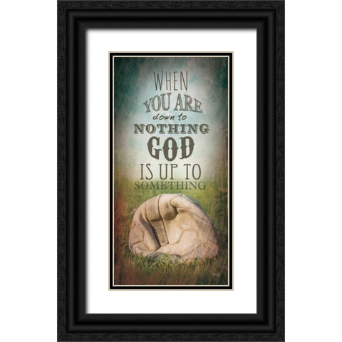 When You Areâ€¦     Black Ornate Wood Framed Art Print with Double Matting by Rae, Marla