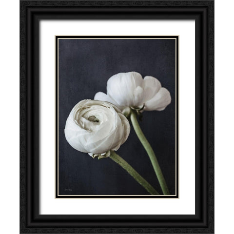 Refined Beauty I Black Ornate Wood Framed Art Print with Double Matting by Rigsby, Jennifer
