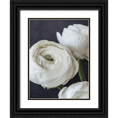 Refined Beauty II Black Ornate Wood Framed Art Print with Double Matting by Rigsby, Jennifer