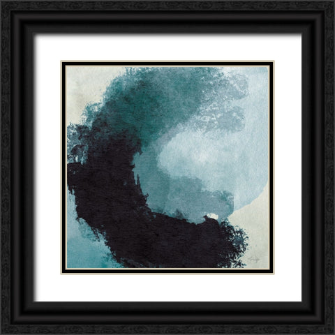 Safe Transitions Black Ornate Wood Framed Art Print with Double Matting by Yass Naffas Designs