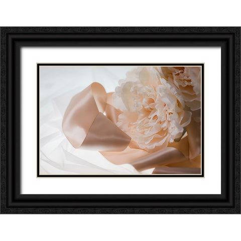 Flowers and light Black Ornate Wood Framed Art Print with Double Matting by Muench, Zandria