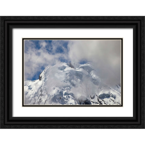 Antisana volcano-Antisana National Park-Ecuador Black Ornate Wood Framed Art Print with Double Matting by Jones, Adam