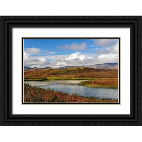USA- Alaska- Noatak National Preserve Black Ornate Wood Framed Art Print with Double Matting by Norrsell, Fredrik