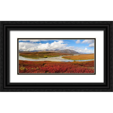 USA- Alaska- Noatak National Preserve Black Ornate Wood Framed Art Print with Double Matting by Norrsell, Fredrik