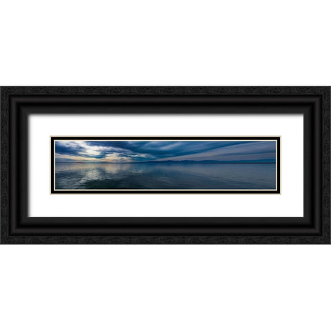 Salton Sea- Imperial Valley- California Black Ornate Wood Framed Art Print with Double Matting by Muench, Zandria