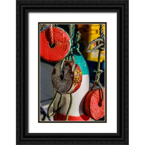 USA-Oregon-Charleston Black Ornate Wood Framed Art Print with Double Matting by Restuccia, Joe III