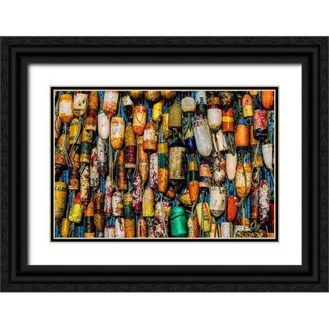 USA-Oregon-Charleston Black Ornate Wood Framed Art Print with Double Matting by Restuccia, Joe III