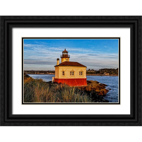 USA-Oregon-Bandon-Beach Black Ornate Wood Framed Art Print with Double Matting by Restuccia, Joe III