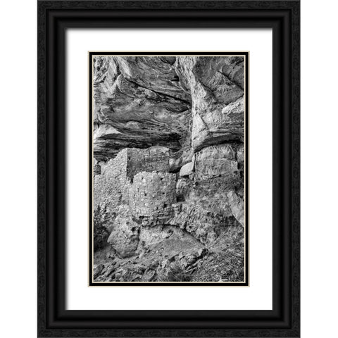 Little Westwater Ruin-Canyonlands National Park-Utah Black Ornate Wood Framed Art Print with Double Matting by Ford, John