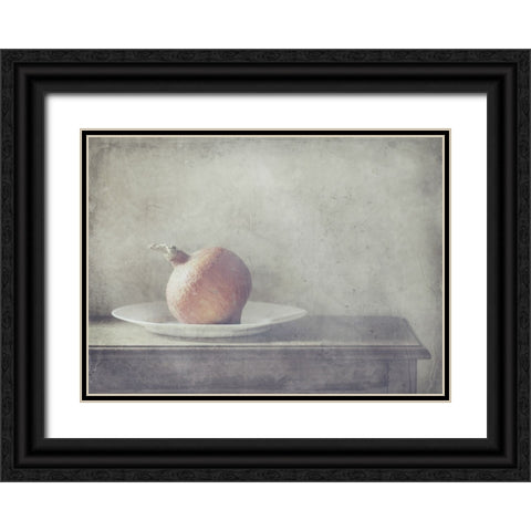Alone Black Ornate Wood Framed Art Print with Double Matting by Devos, Delphine