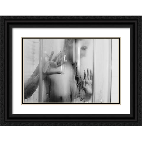 Beyond Black Ornate Wood Framed Art Print with Double Matting by Goryunov, Georgy