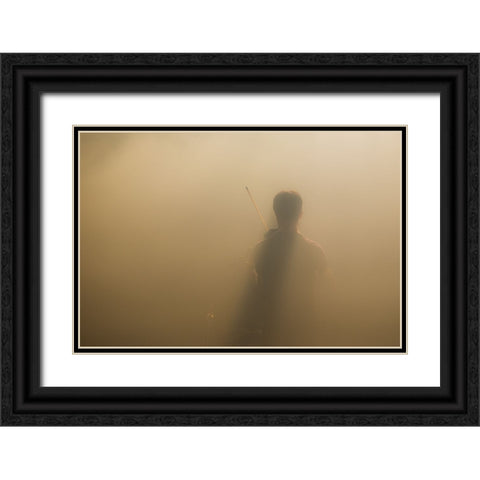 Yndi Halda 2 Black Ornate Wood Framed Art Print with Double Matting by V., Stijn