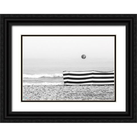 Untitled Black Ornate Wood Framed Art Print with Double Matting by Niemiec, Anna