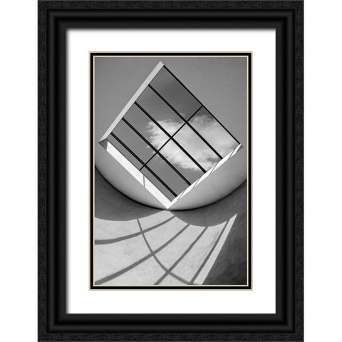 The Storm Is Here.... Black Ornate Wood Framed Art Print with Double Matting by Castro, Joao